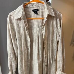 Jones and Co small dressy button up shirt